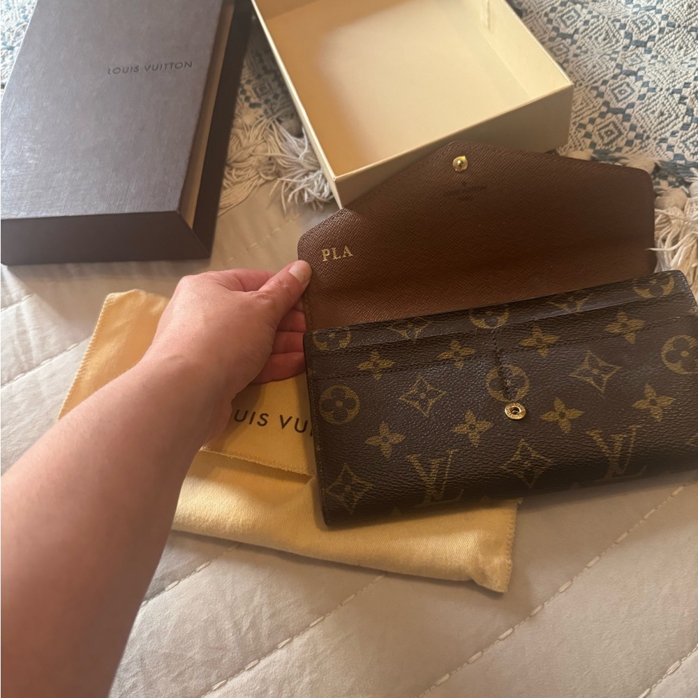 Louis Vuitton Brown Monogram Wallet